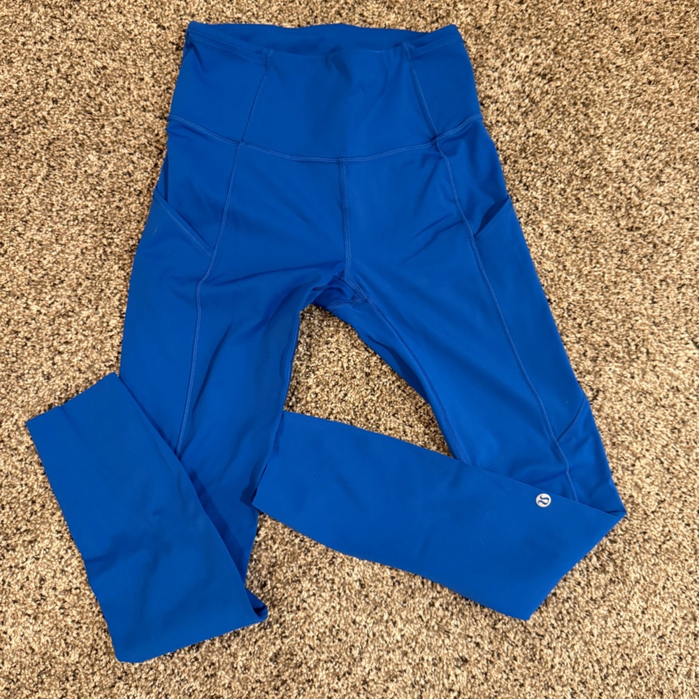 Sz 4 lululemon fast & free leggings